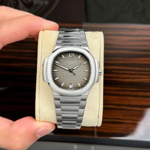 Patek Philippe Nautilus 71181A-011 35.2mm Gray Dial Steel Replica 11 – Top Quality