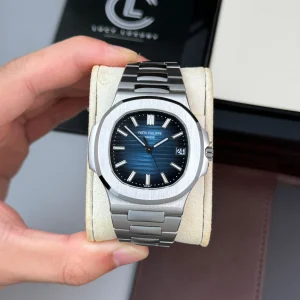 Patek Philippe Nautilus 58111G-001 40mm Tinh Chỉnh Blue Dial Steel