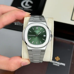 Patek Philippe Nautilus 57111A-010 40mm Steel Dial Green