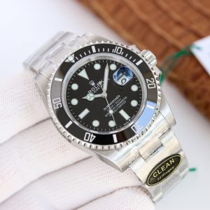 Clean Factory Rolex Submariner Black Dial Black Ceramic Bezel 904L Steel 31353235 Movement