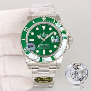 Clean Factory Rolex Submariner Green Dial Green Ceramic Bezel 904L Steel 31353235 Movement