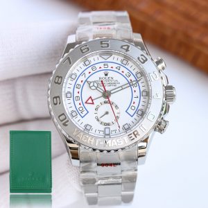 Clean Factory Rolex Yacht Master II 44mm White Dial 904L Steel 11 Best Edition 7750 Movement