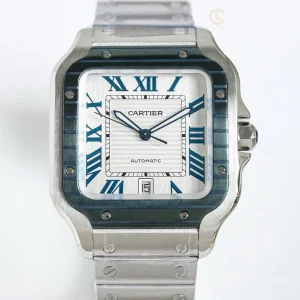 Cartier Santos de Cartier White Dial WSSA0047 39.8mm Replica 1:1 – Top Quality Version