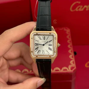 Cartier Santos-Dumont WJSA0016 43..5mm x 31.4mm Rose Gold Replica 1:1 – Top Quality Version