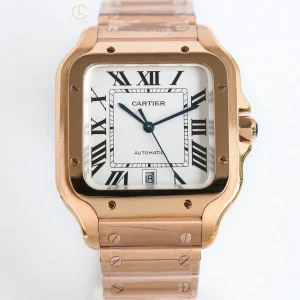 Cartier Santos de Cartier WGSA0018 39.8mm Rose Gold Replica 1:1 – Top Quality Version