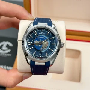 Omega Seamaster Aqua Terra Worldtimer 43mm Blue Dial Replica 11 – Top Quality Version